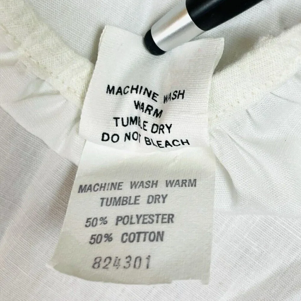 RARE Vintage 1970s Sears Winnie the Pooh Cotton Blend TWIN Semi Fitted Top Sheet